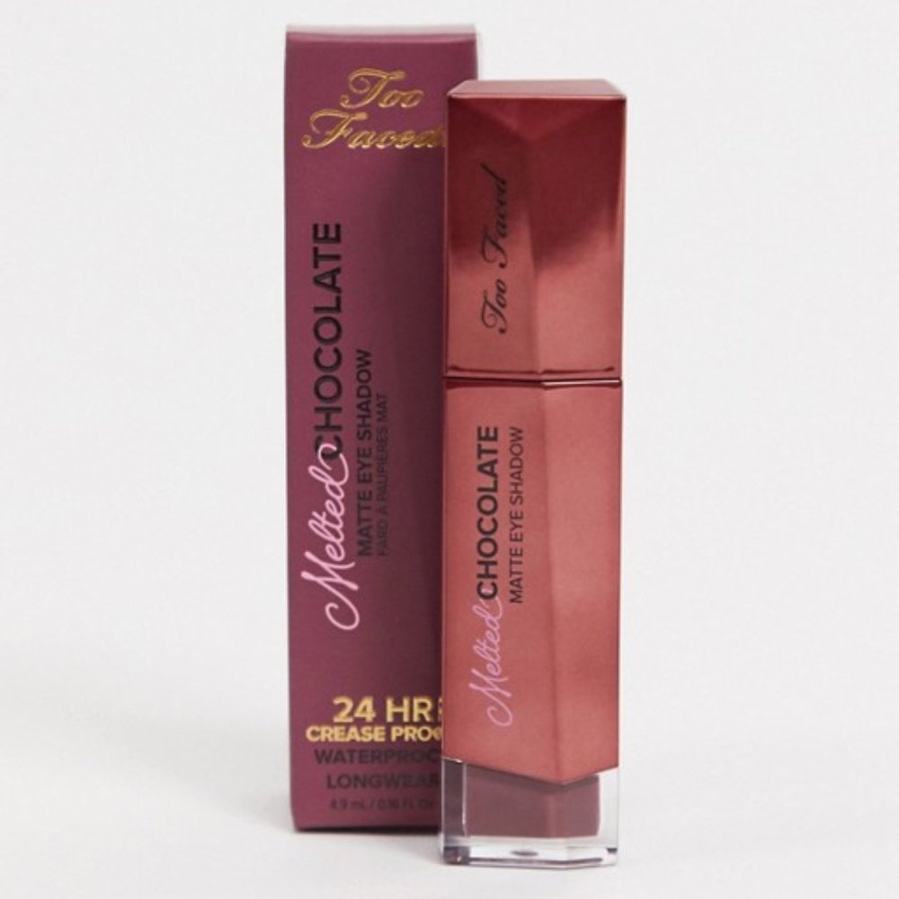 TOO FACED Chocolate Wine eye shadow NIB Melted Chocolate Matte - Picture 2 of 10